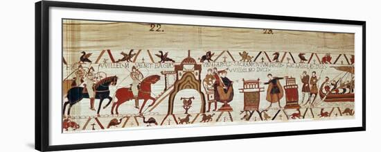 Bayeux Tapestry, 1070S-null-Framed Premium Giclee Print