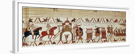 Bayeux Tapestry, 1070S-null-Framed Premium Giclee Print