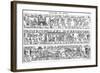 Bayeux Tapestry (2 of 8)-null-Framed Art Print