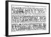 Bayeux Tapestry (2 of 8)-null-Framed Art Print