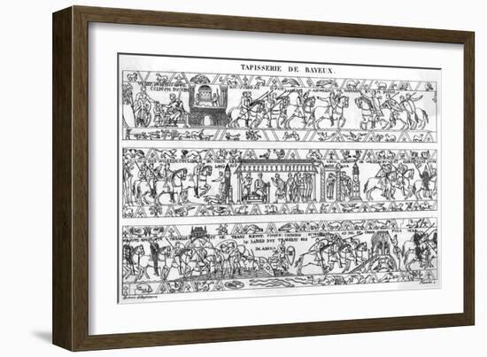 Bayeux Tapestry (2 of 8)-null-Framed Art Print