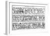 Bayeux Tapestry (2 of 8)-null-Framed Art Print