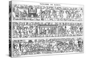 Bayeux Tapestry (2 of 8)-null-Stretched Canvas