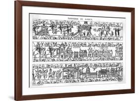 Bayeux Tapestry (3 of 8)-null-Framed Premium Giclee Print