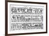 Bayeux Tapestry (3 of 8)-null-Framed Art Print