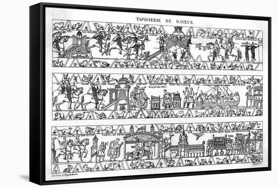 Bayeux Tapestry (3 of 8)-null-Framed Stretched Canvas