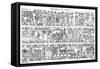 Bayeux Tapestry (4 of 8)-null-Framed Stretched Canvas