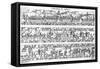 Bayeux Tapestry (5 of 8)-null-Framed Stretched Canvas