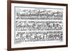 Bayeux Tapestry (5 of 8)-null-Framed Premium Giclee Print