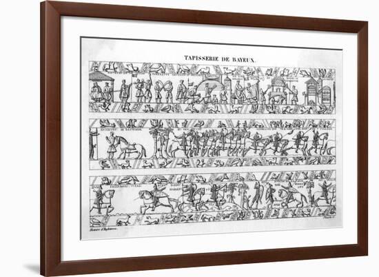 Bayeux Tapestry (6 of 8)-null-Framed Premium Giclee Print