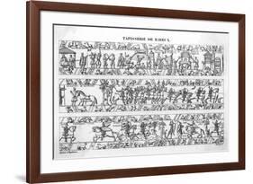 Bayeux Tapestry (6 of 8)-null-Framed Premium Giclee Print
