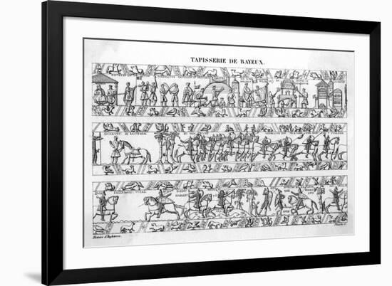 Bayeux Tapestry (6 of 8)-null-Framed Premium Giclee Print