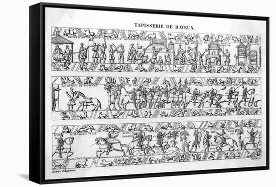 Bayeux Tapestry (6 of 8)-null-Framed Stretched Canvas