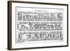 Bayeux Tapestry (6 of 8)-null-Framed Art Print