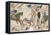 Bayeux Tapestry: Battle of Hastings Harold is Fatally Injured When an Arrow Pierces His Eye-null-Framed Stretched Canvas