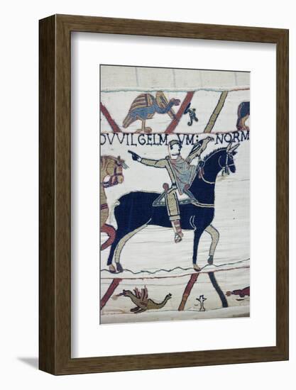 Bayeux Tapestry, Bayeux, Normandy, France-Walter Bibikow-Framed Photographic Print