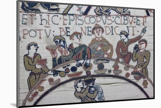 Bayeux Tapestry, Bayeux, Normandy, France-Walter Bibikow-Mounted Photographic Print
