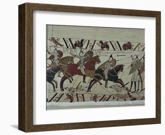 Bayeux Tapestry, Bayeux, Normandy, France-Rawlings Walter-Framed Photographic Print