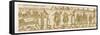 Bayeux Tapestry: Harold is Crowned King-null-Framed Stretched Canvas