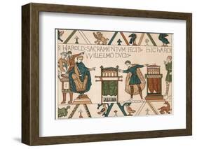 Bayeux Tapestry: Norman Conquest-null-Framed Photographic Print