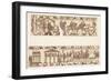 Bayeux Tapestry: Norman Conquest-null-Framed Art Print