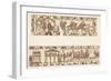 Bayeux Tapestry: Norman Conquest-null-Framed Art Print