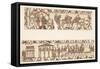 Bayeux Tapestry: Norman Conquest-null-Framed Stretched Canvas