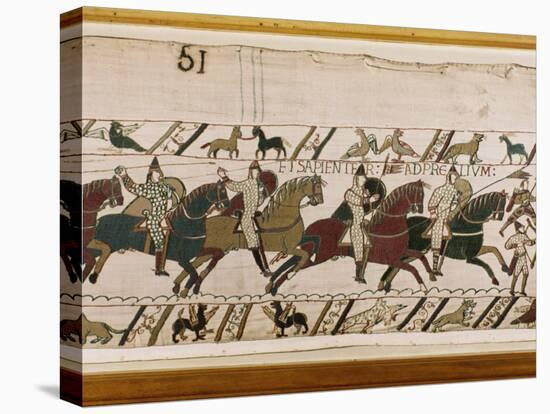 Bayeux Tapestry, Normandy, France, Europe-Robert Harding-Stretched Canvas