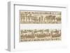 Bayeux Tapestry: Weapons and Wine are Put-null-Framed Photographic Print