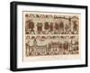 Bayeux Tapestry-null-Framed Giclee Print