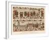 Bayeux Tapestry-null-Framed Giclee Print