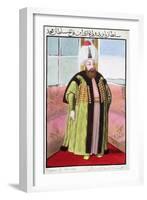 Bayezid II, Ottoman Emperor, (1808)-John Young-Framed Giclee Print