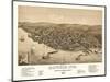 Bayfield, Wisconsin - Panoramic Map-Lantern Press-Mounted Art Print