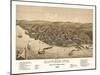 Bayfield, Wisconsin - Panoramic Map-Lantern Press-Mounted Art Print
