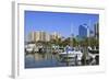 Bayfront Marina, Sarasota, Florida, United States of America, North America-Richard Cummins-Framed Photographic Print