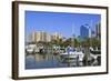 Bayfront Marina, Sarasota, Florida, United States of America, North America-Richard Cummins-Framed Photographic Print