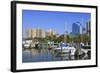 Bayfront Marina, Sarasota, Florida, United States of America, North America-Richard Cummins-Framed Photographic Print