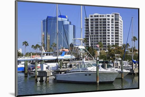 Bayfront Marina, Sarasota, Florida, United States of America, North America-Richard Cummins-Mounted Photographic Print