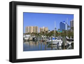 Bayfront Marina, Sarasota, Florida, United States of America, North America-Richard Cummins-Framed Photographic Print
