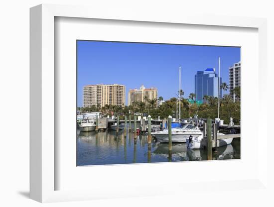 Bayfront Marina, Sarasota, Florida, United States of America, North America-Richard Cummins-Framed Photographic Print