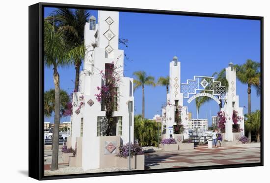 Bayfront, Sarasota, Florida, United States of America, North America-Richard Cummins-Framed Stretched Canvas