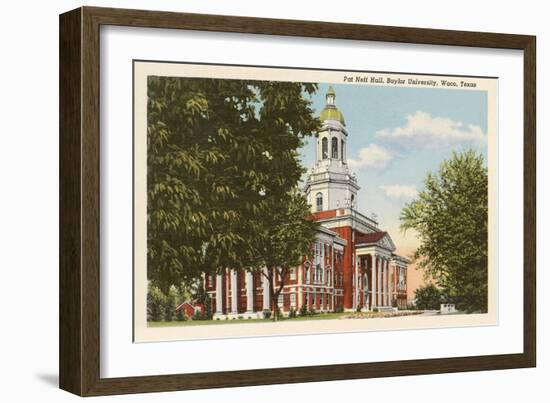 Baylor University, Waco, Texas-null-Framed Art Print