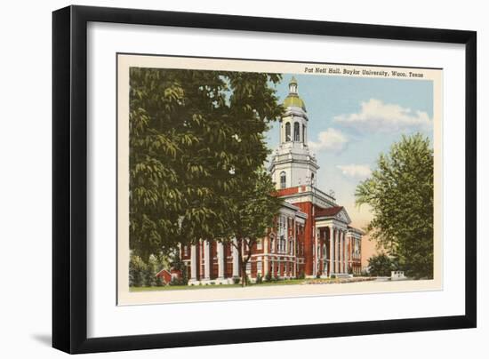 Baylor University, Waco, Texas-null-Framed Art Print