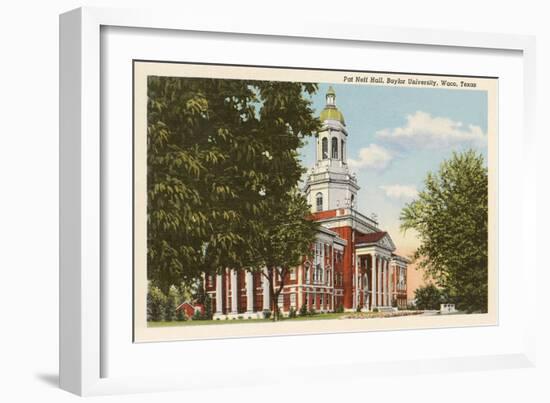 Baylor University, Waco, Texas-null-Framed Art Print