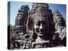 Bayon Temple, Angkor, Cambodia-George Chan-Stretched Canvas