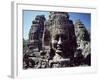 Bayon Temple, Angkor, Cambodia-George Chan-Framed Photographic Print