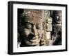 Bayon Temple, Angkor, Unesco World Heritage Site, Siem Reap, Cambodia, Indochina-Bruno Morandi-Framed Photographic Print