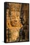 Bayon Temple, Angkor Wat, Siem Reap, Cambodia-Paul Souders-Framed Stretched Canvas