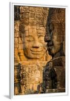 Bayon Temple, Angkor Wat, Siem Reap, Cambodia-Paul Souders-Framed Premium Photographic Print