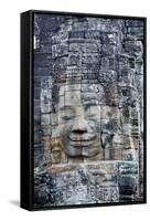 Bayon Temple, Angkor Wat, Siem Reap, Cambodia-Paul Souders-Framed Stretched Canvas